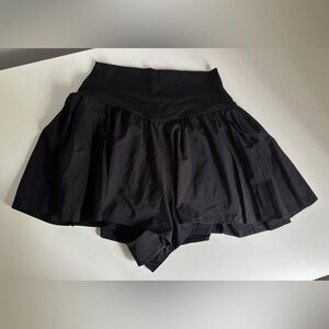 Aerie Women’s Black Flowy Athletic Shorts